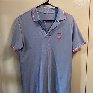 Psycho Bunny Mens Polo Baby Blue